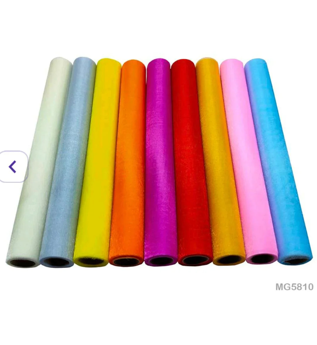 Mg581O Glittery Designed Net Roll