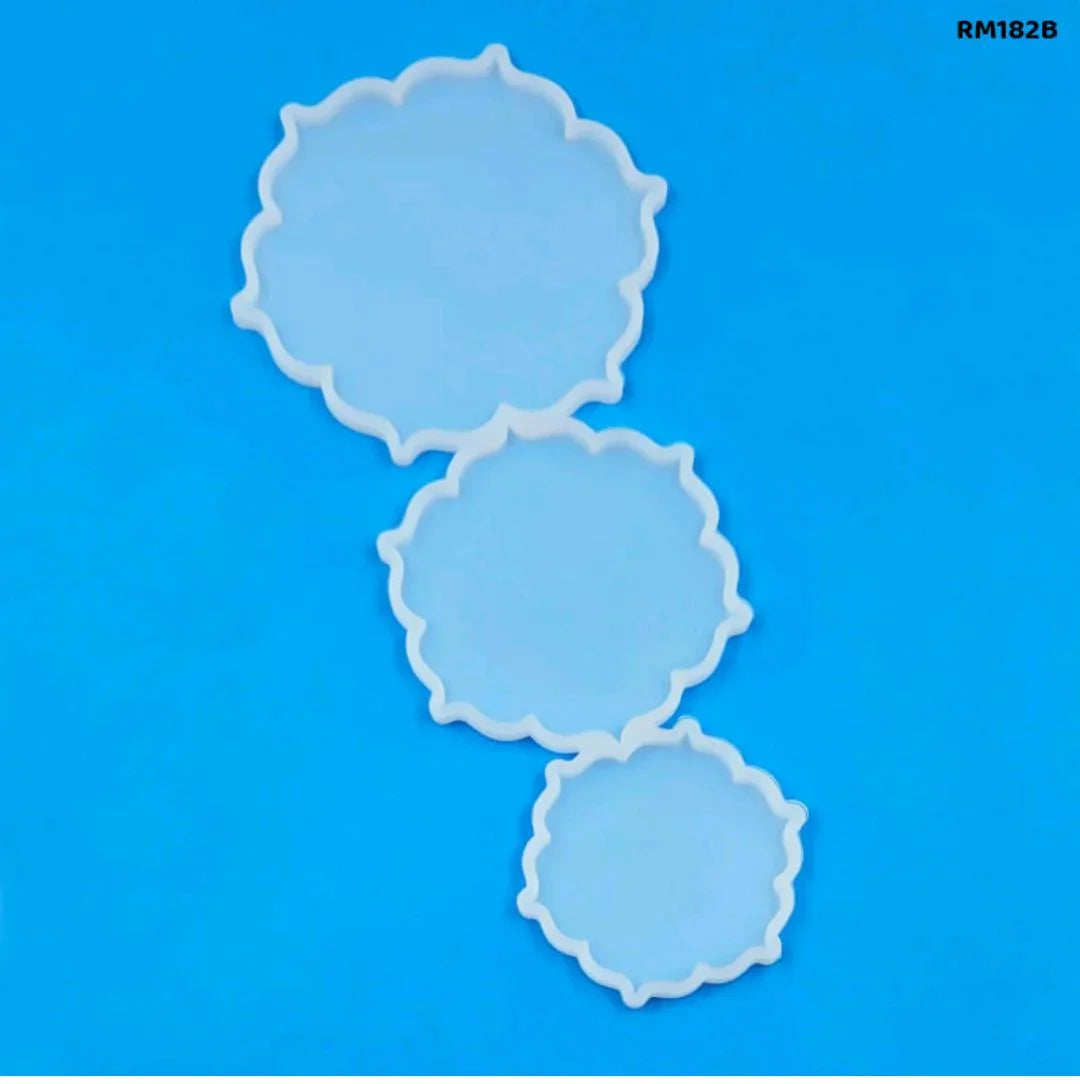 Rm182B Silicone Mold 3 Flower