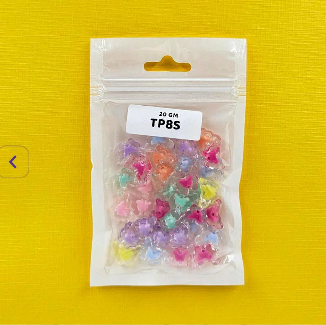 Tp8S Craft Beads Plastic 20Gm