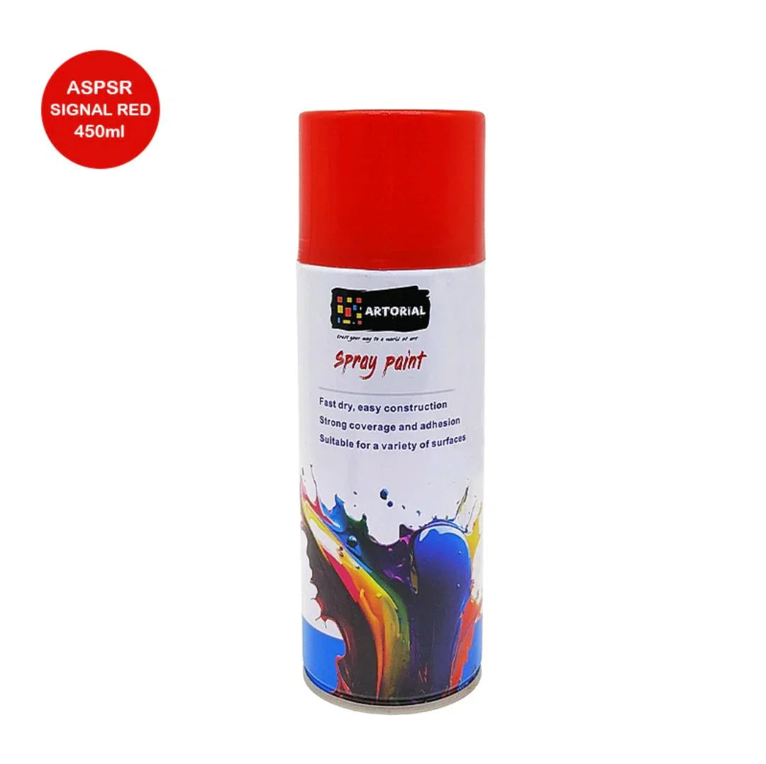 Aspsr Artorial Spray Paint Signal Red 450Ml