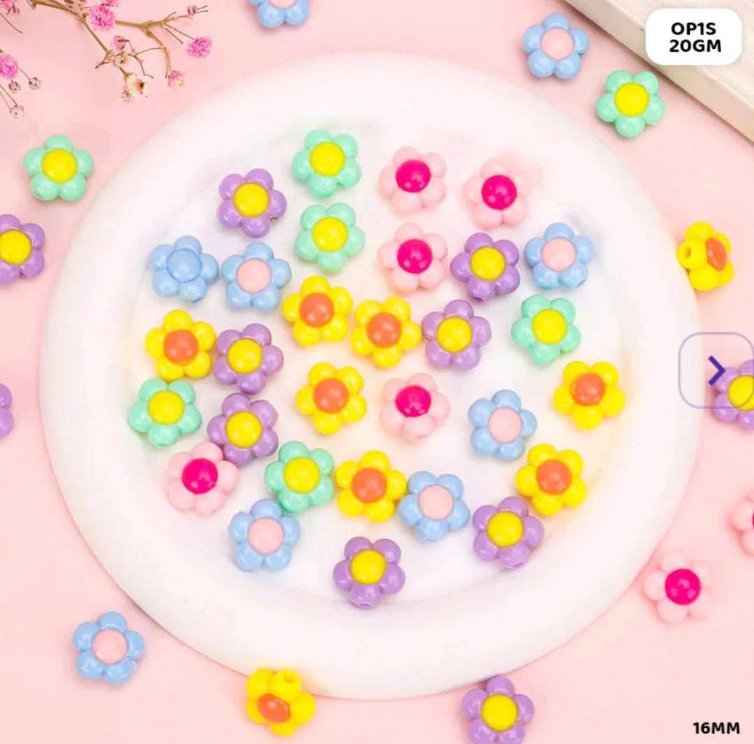 Op1S Craft Beads Plastic 20Gm