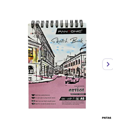 Pnta6 Sketch Book A6 140Gsm 100Pgs