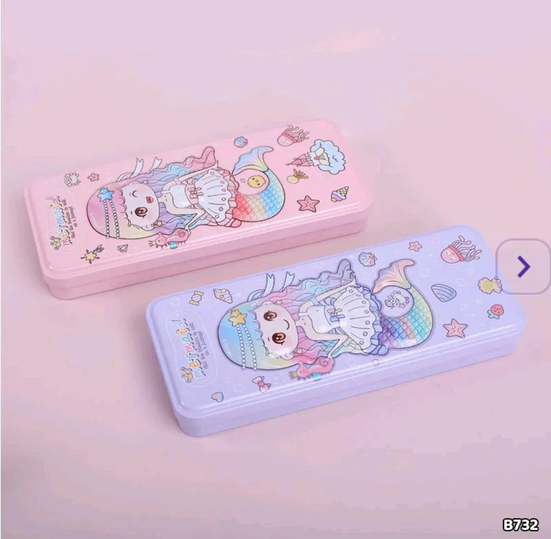 B732 Metal Pencil Box