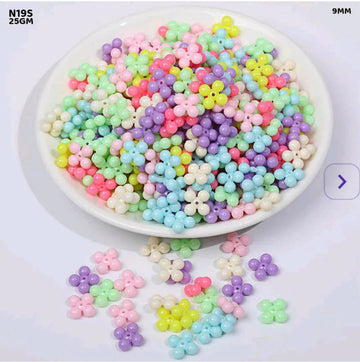 N19S Craft Beads Plastic 25Gm