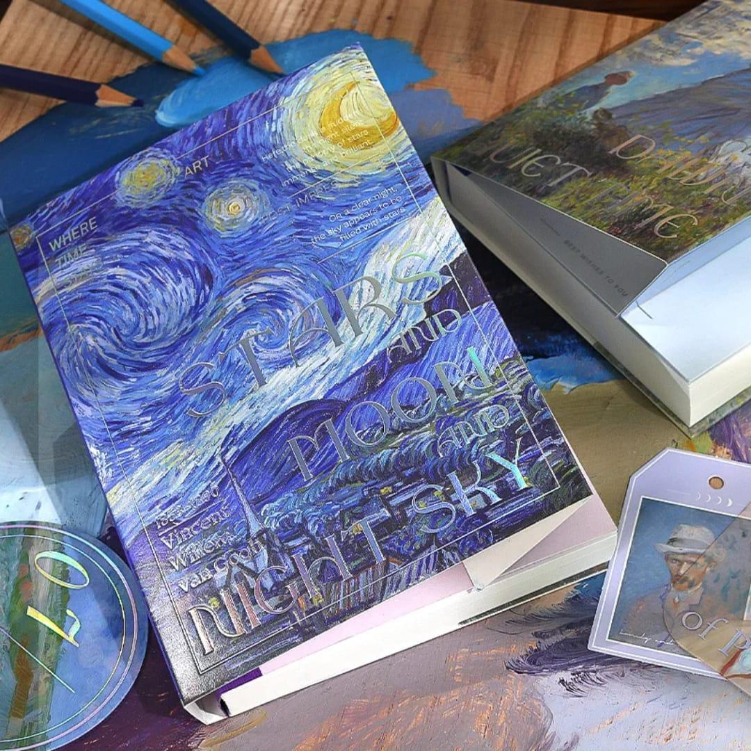Van Gogh Journaling kit Box with Diary & Stickers for 2026