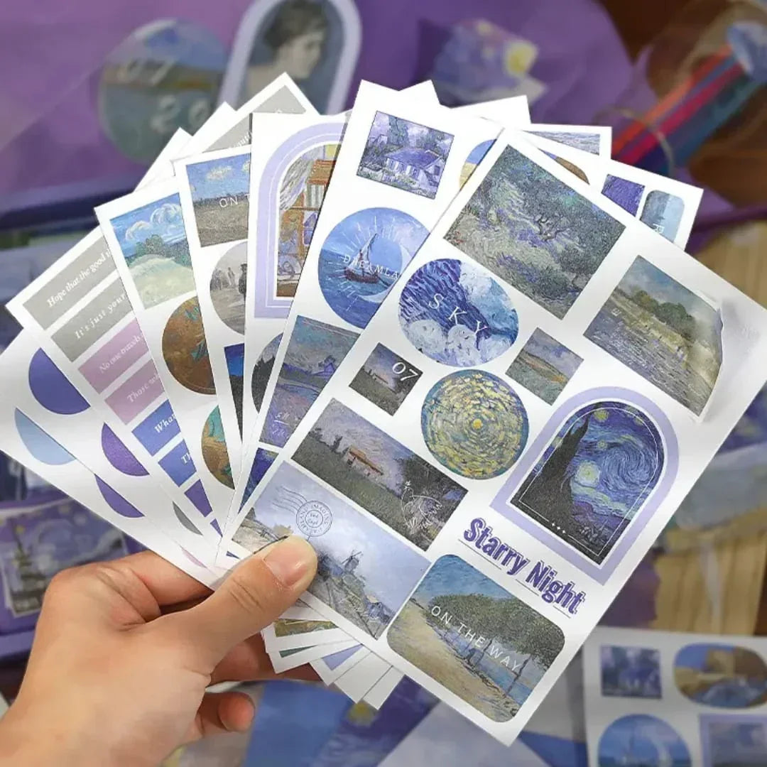 Van Gogh – The Starry Night Journaling & Scrapbooking Kit | 2026 Edition | 163-Piece Set