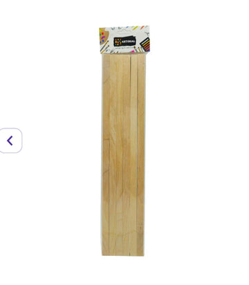Ss10Mm Wooden Stick Square 30Cmx10Mm (6 Stick)