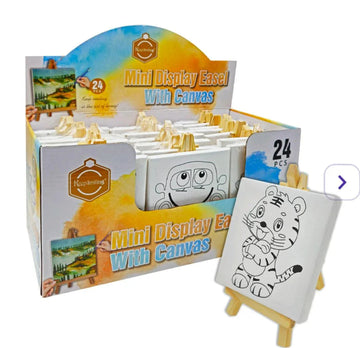 Mini Canvas And Easel Printed 1010Tzb