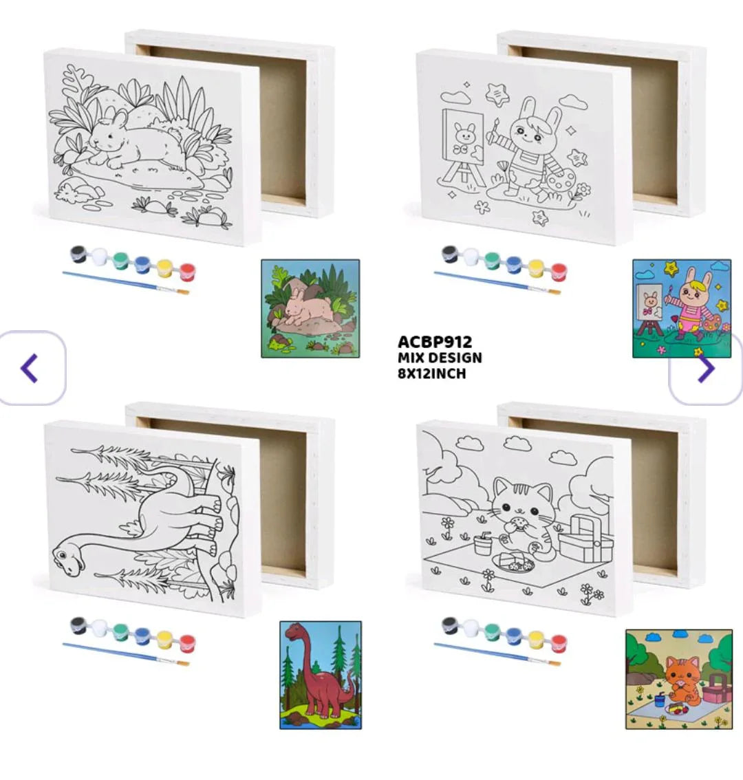 Canvas Board Premarked 9X12 Inch (Acbp912)