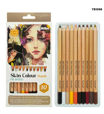 Tb1098 Skin Color Oil Based 10 Pencils