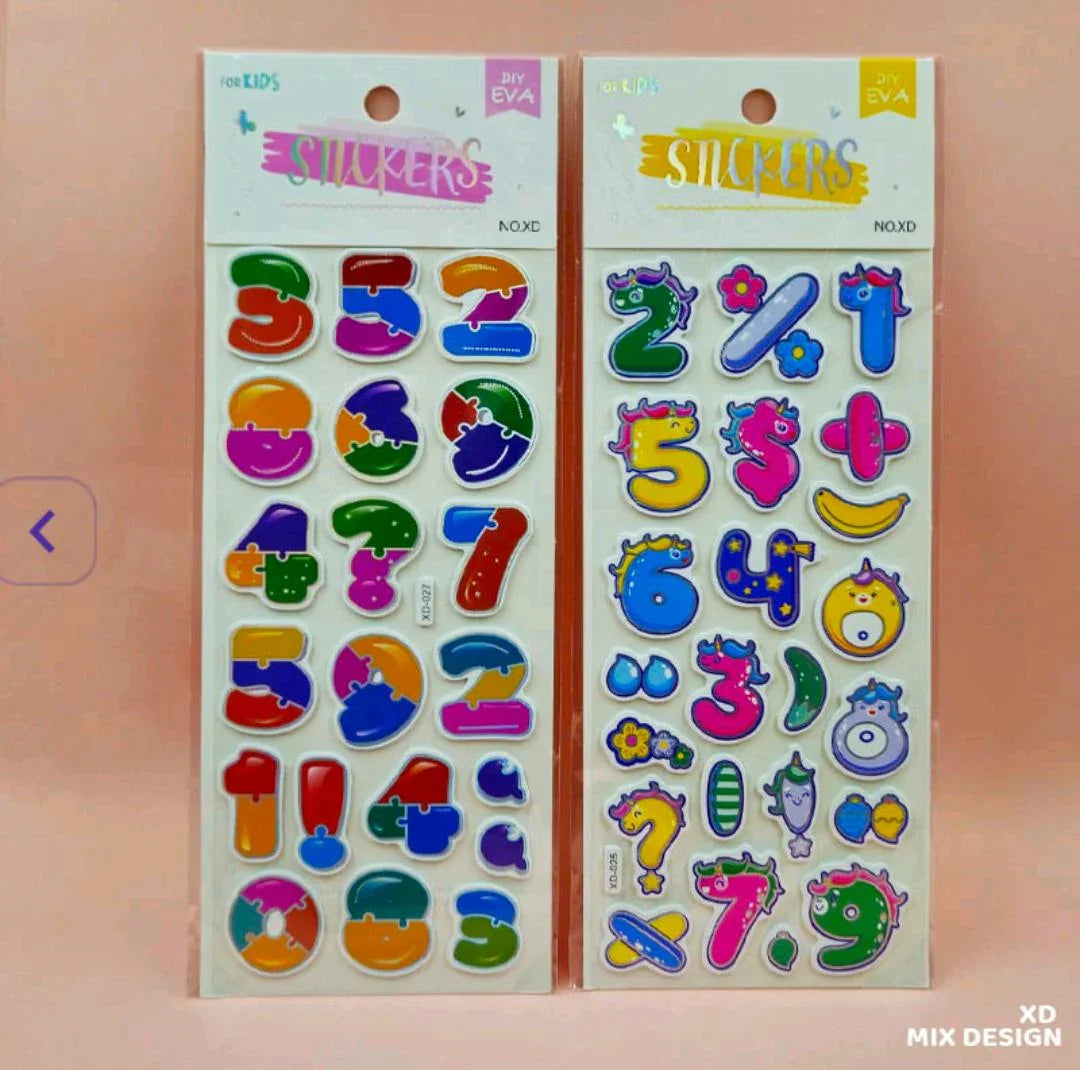 Xd Funny Cartoon Print Sticker (Xd)