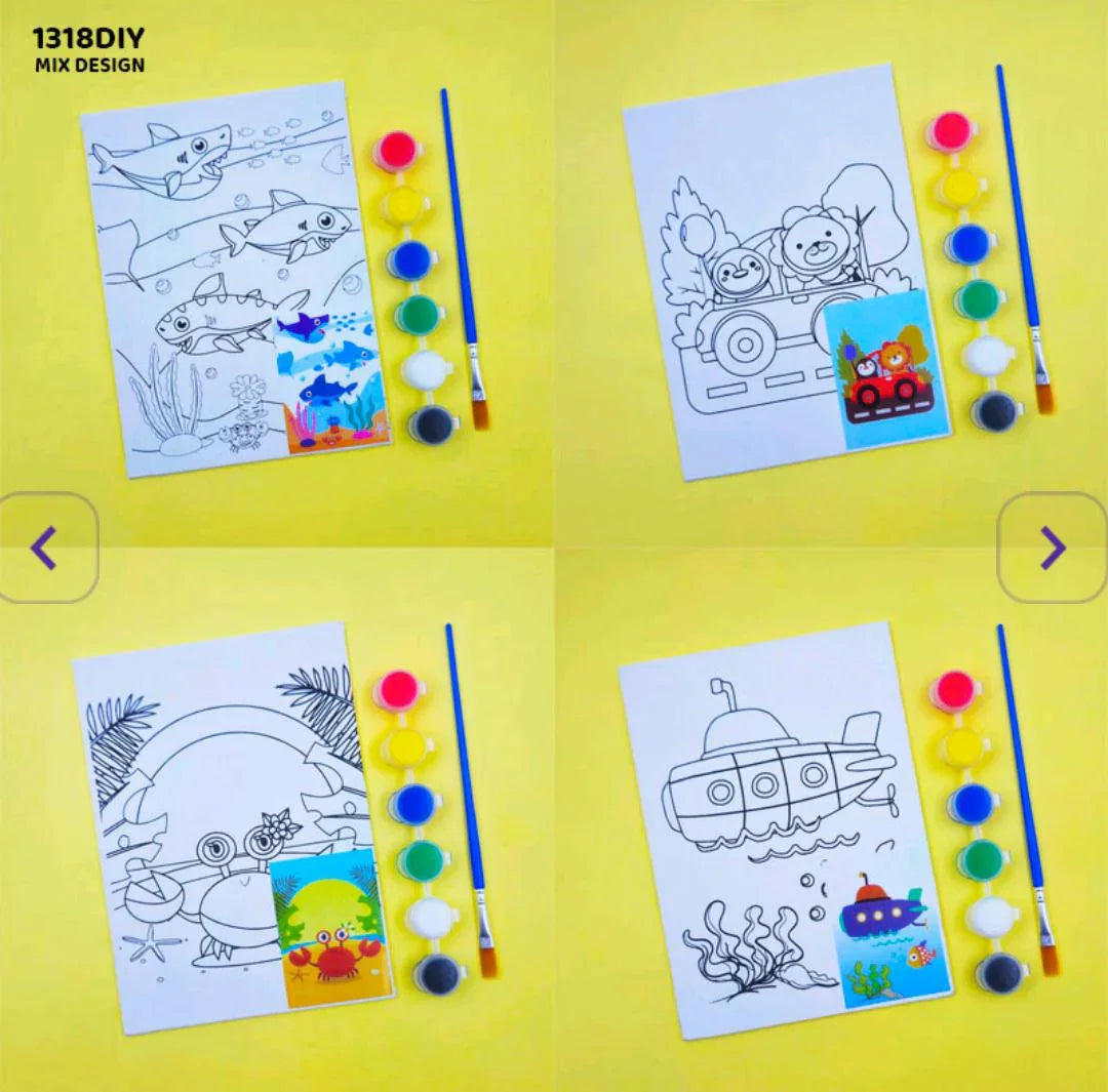 1318Diy 13X18Cm Canvas Kit