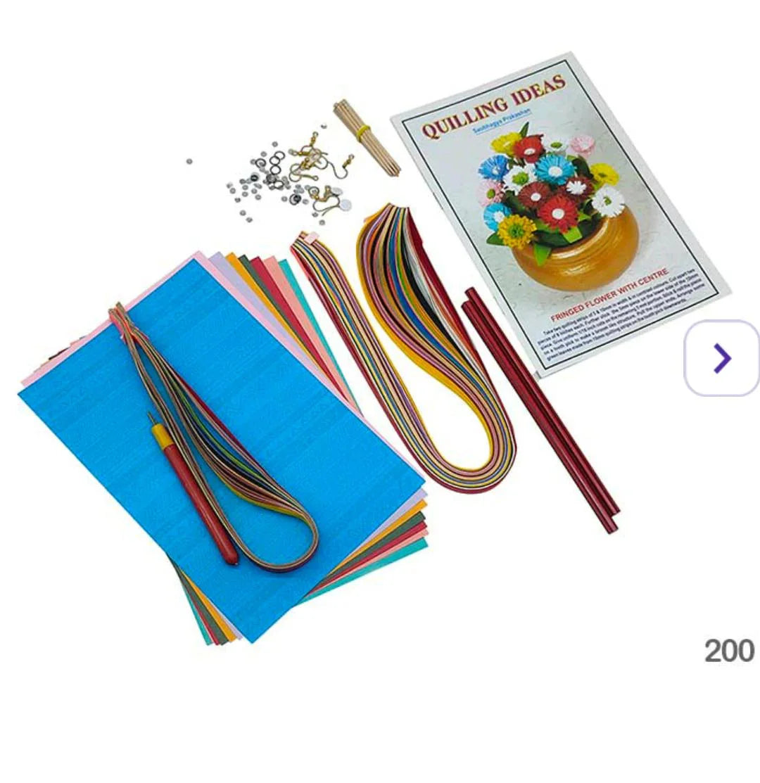 Quilling Box 200 Mrp (200)