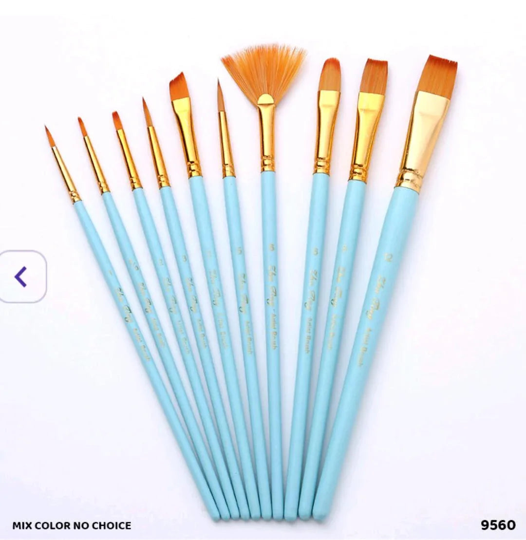 9560 10Pc Paint Brush