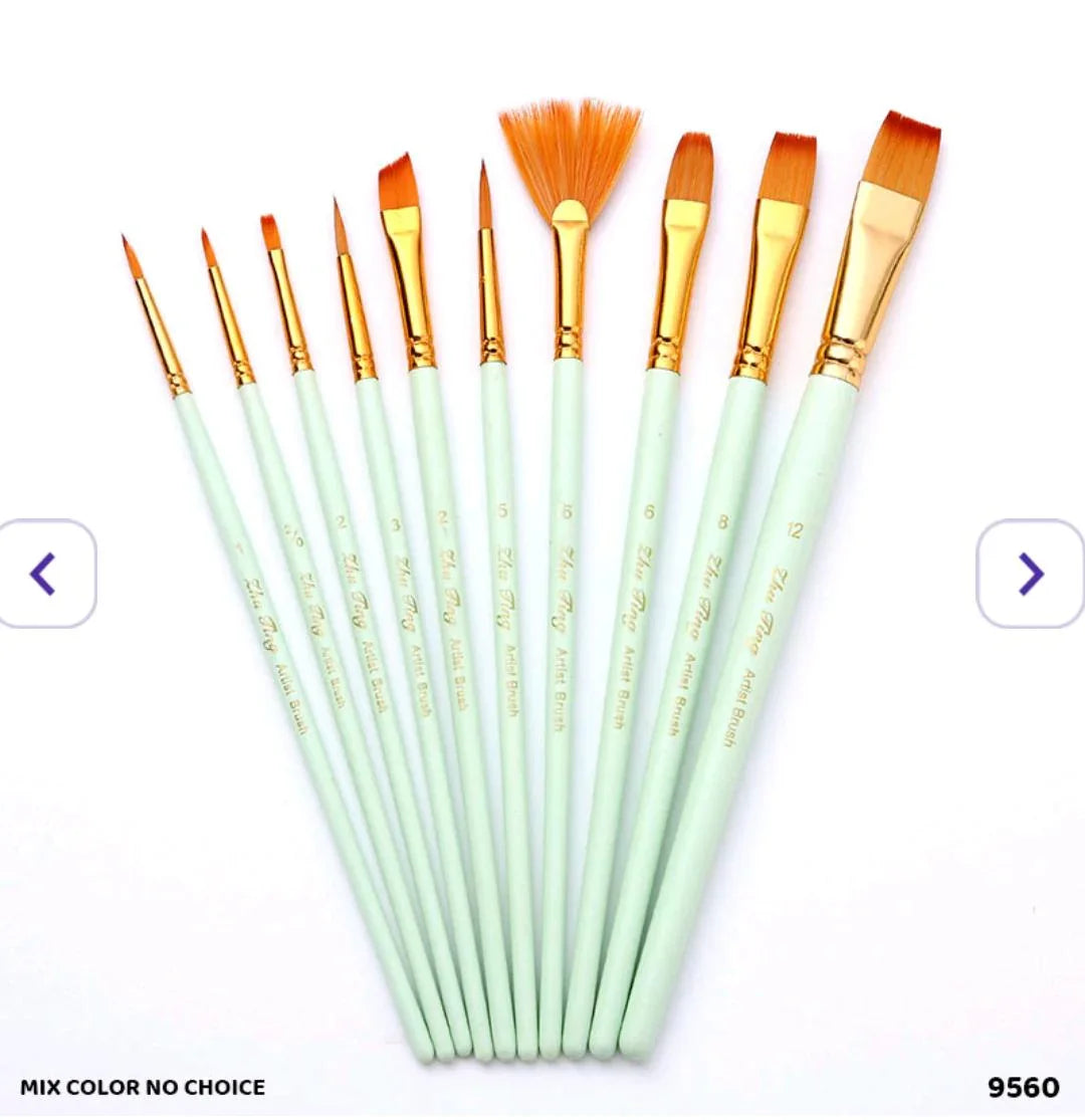 9560 10Pc Paint Brush