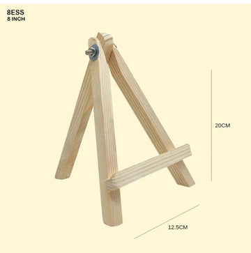 Wooden Easel 8" With Screw (8Ess) In