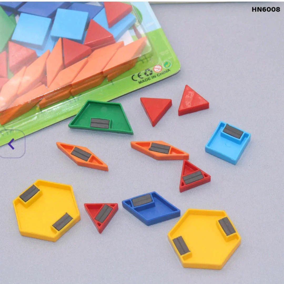 Hn6008 Magnetic Pattern Blocks 48Pcs
