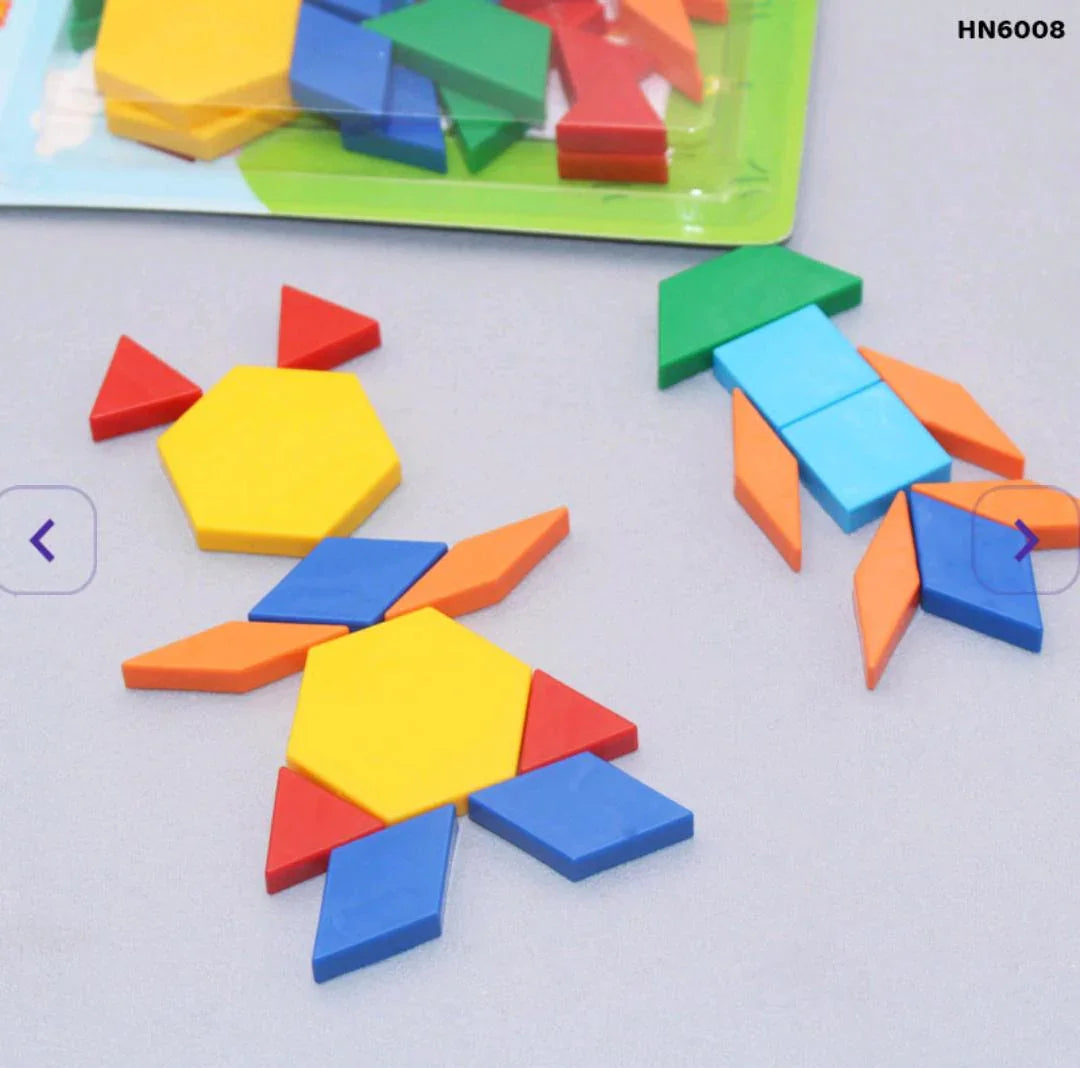 Hn6008 Magnetic Pattern Blocks 48Pcs