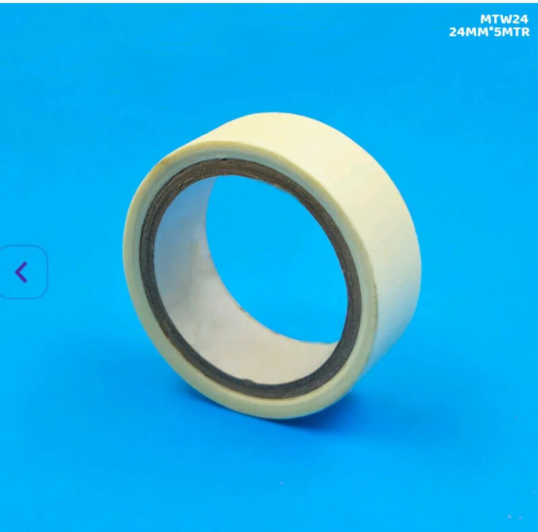 Mtw24 Masking Tape White 24Mm*5Mtr