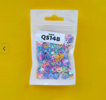 Qs14B Multi Capital Alphabet 5Mm 10Gm