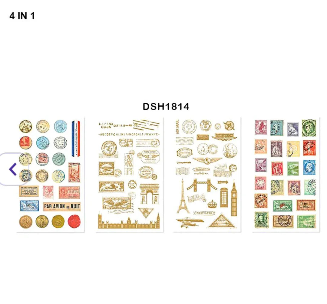 Deco Sticker Eno 4In1 (Dsh1814)