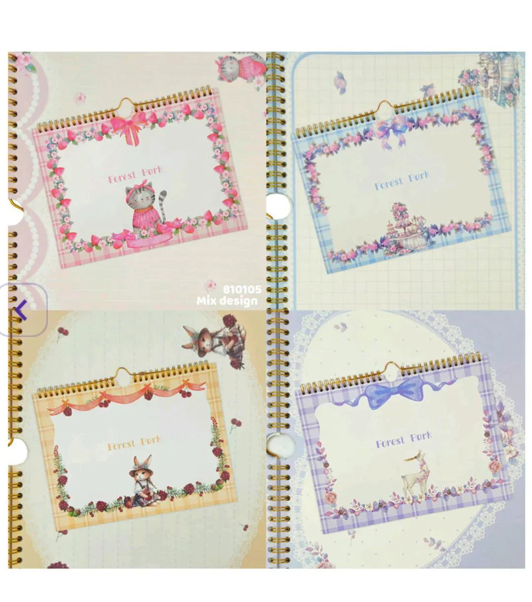 810105 Planner Cartoon Print Spiral 210X280Mm