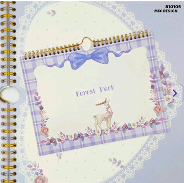 810105 Planner Cartoon Print Spiral 210X280Mm