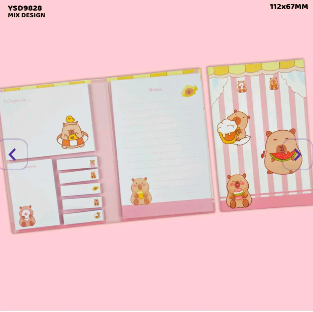 Ysd9828 Sticky Planner Cartoon Print 112X67Mm