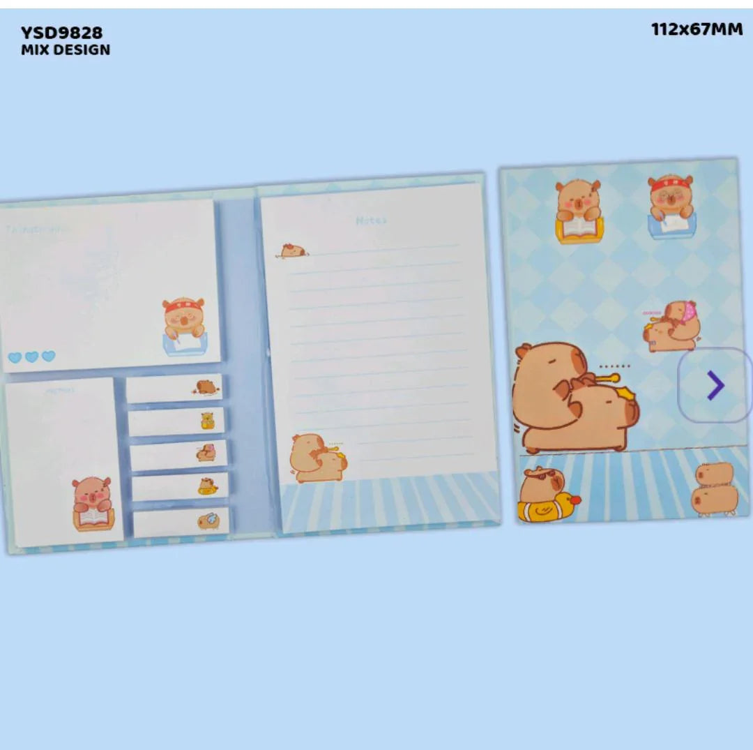 Ysd9828 Sticky Planner Cartoon Print 112X67Mm