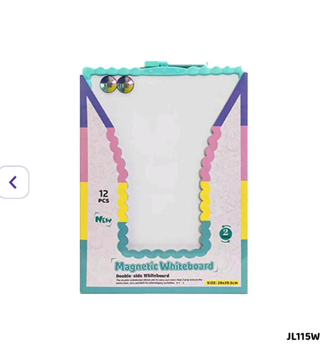 Jl115W Writing White Board Magnetic 21.5X28Cm