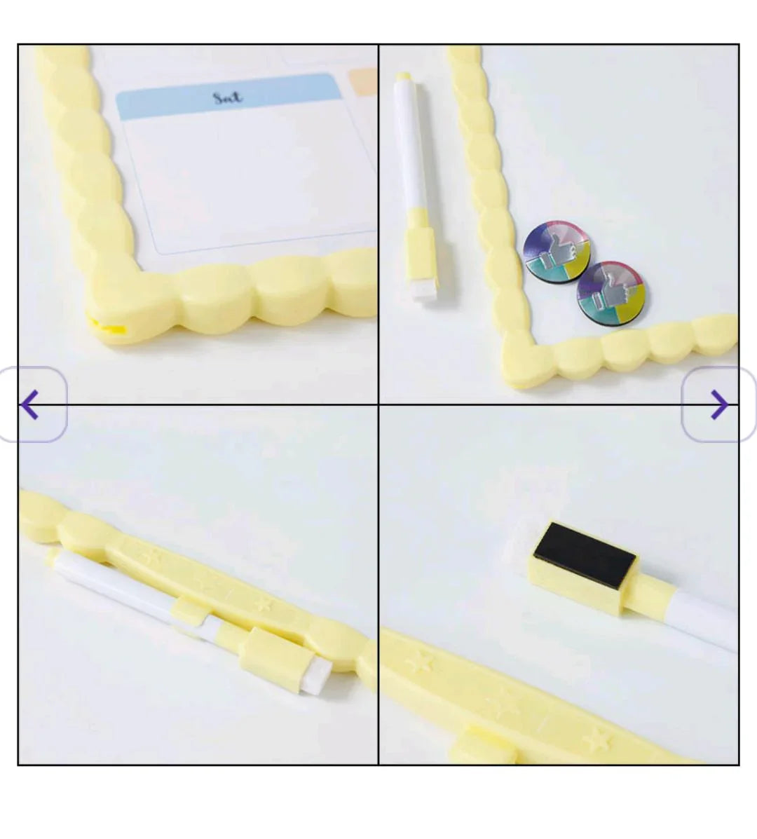 Jl115W Writing White Board Magnetic 21.5X28Cm