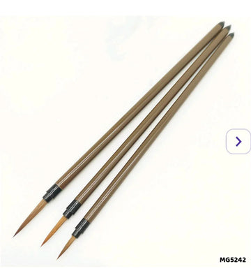 Mg5242 3Pc Paint Brush And Emboss Tool