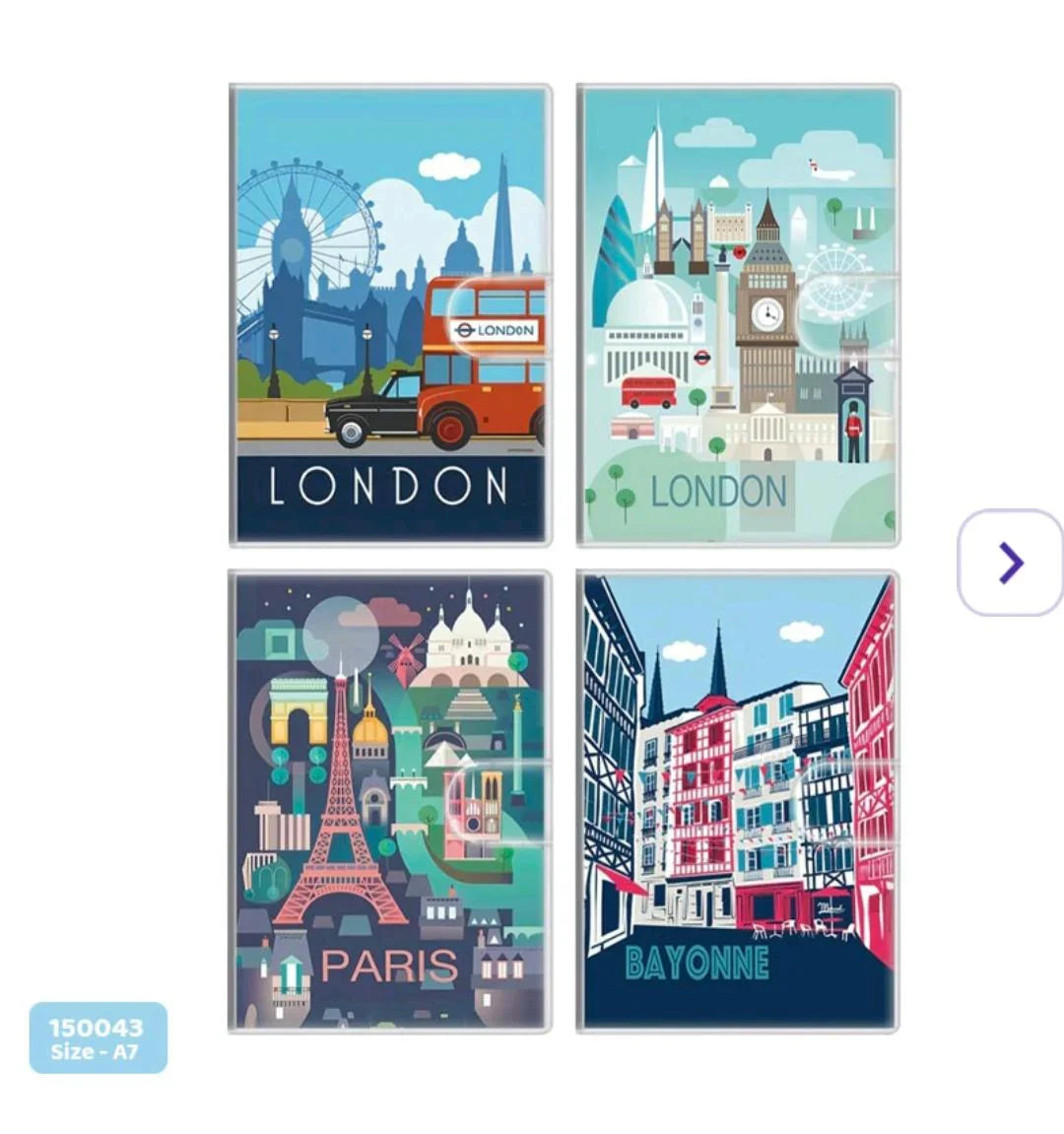 150043 Printed Book A7 (10.5X7.5Cm) 150043