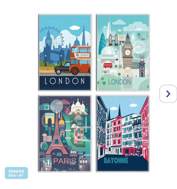 150043 Printed Book A7 (10.5X7.5Cm) 150043