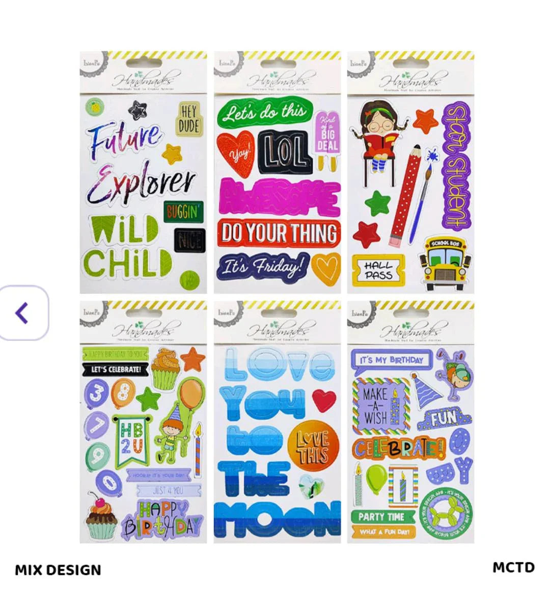 Mctd Scrapbooking Sticker