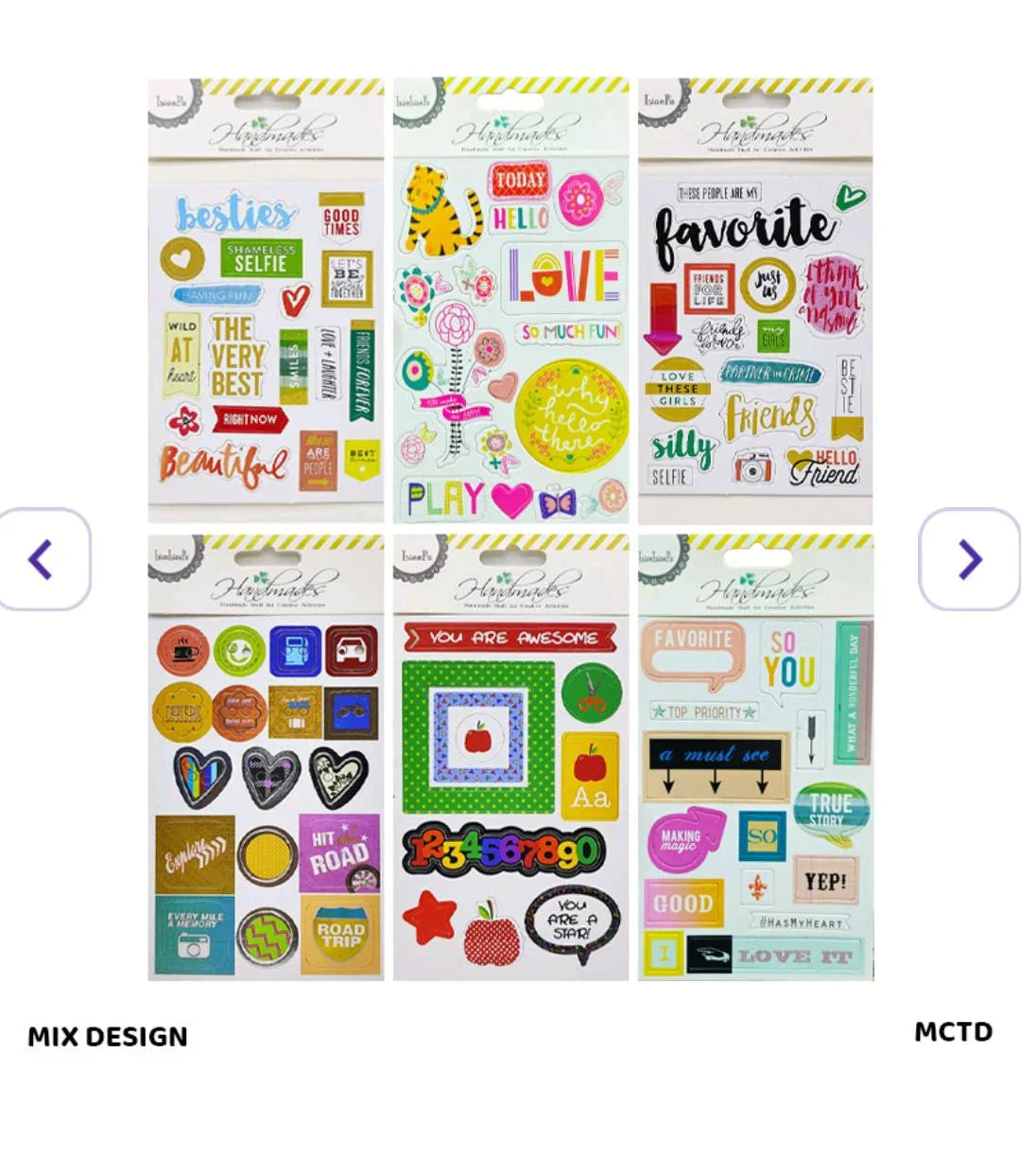 Mctd Scrapbooking Sticker