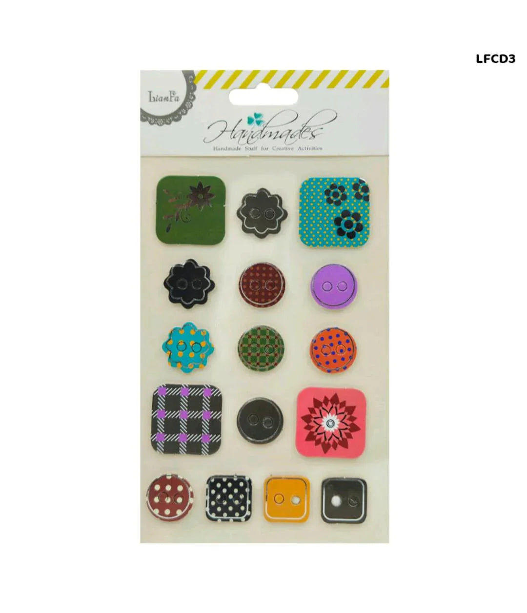 Lfcd-3 Scrapbooking 3D Sticker