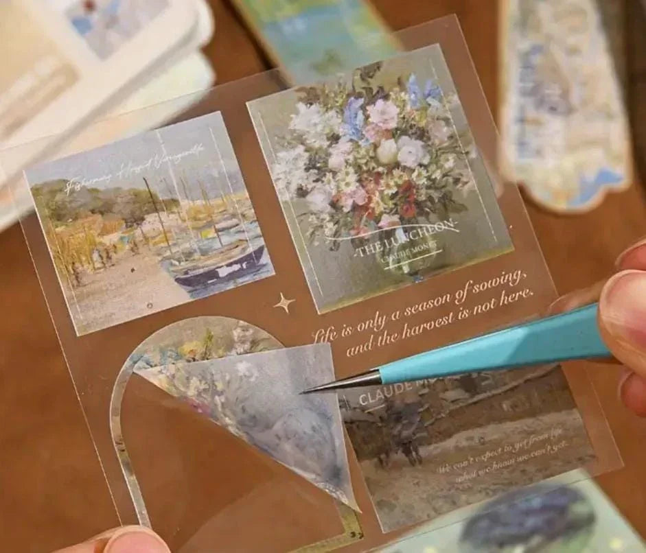() Premium butterfly JUMBO journaling kit for 365 DAYS includes diary, tapes, stickers & sheets