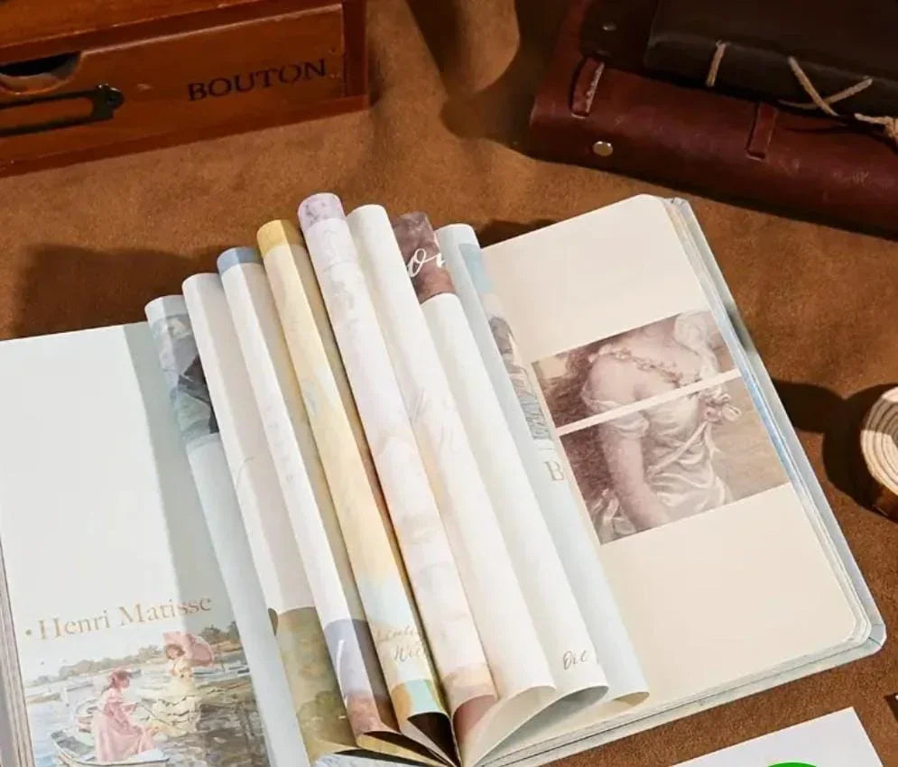 () Premium butterfly JUMBO journaling kit for 365 DAYS includes diary, tapes, stickers & sheets