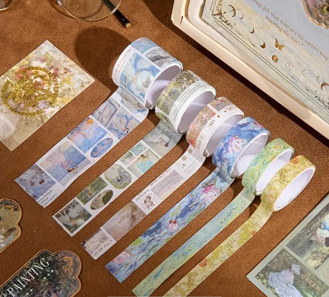 () Premium butterfly JUMBO journaling kit for 365 DAYS includes diary, tapes, stickers & sheets