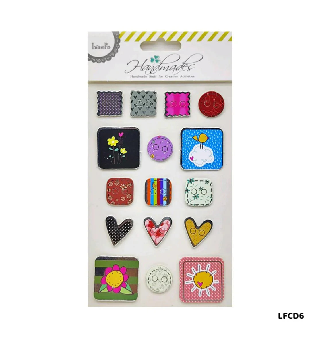 Lfcd-6 Scrapbooking 3D Sticker