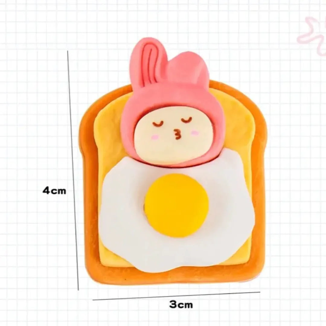 Er6555 Egg Eraser 36Pcs