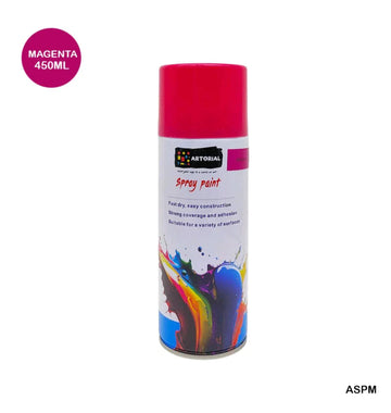 Aspm Artorial Spray Paint Magenta 450Ml