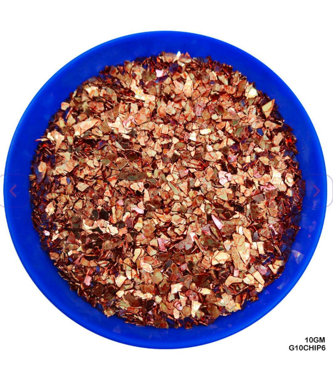 G10Chip6 Glass Chips 10Gm