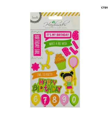 Ctd1 Scrapbooking Sticker