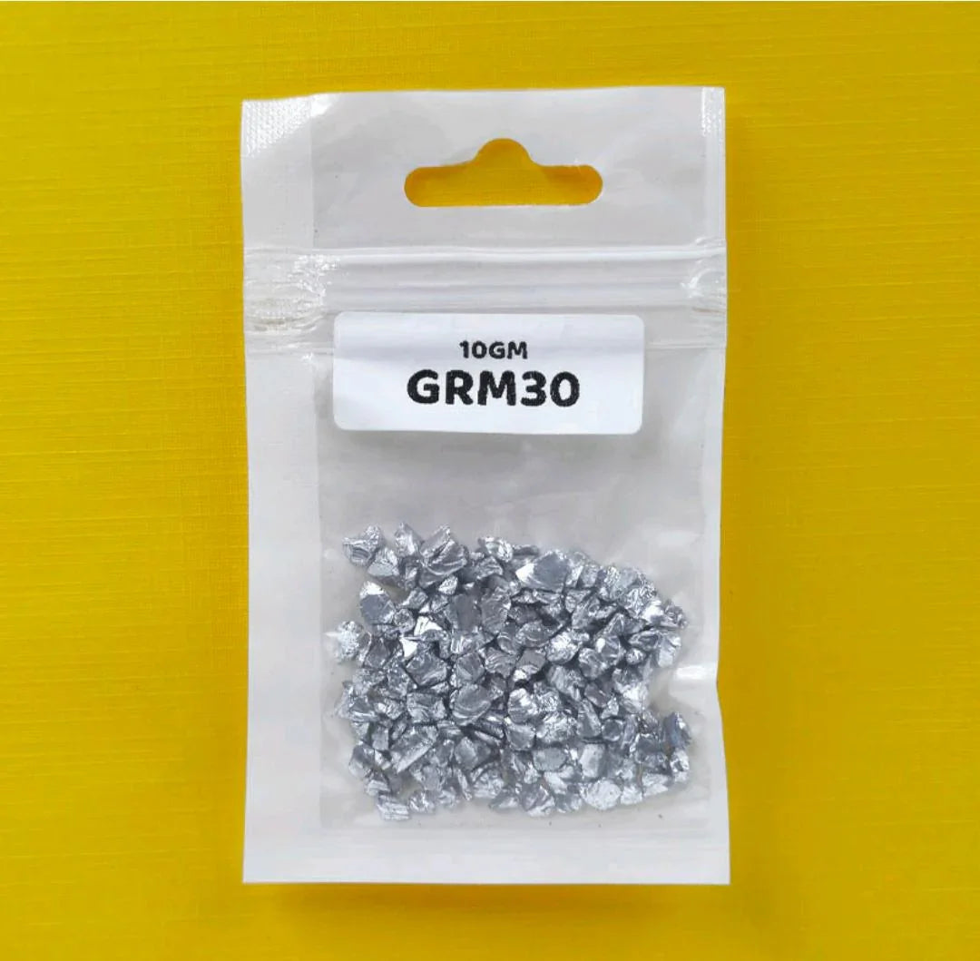 Grm30 Glass Metallic Resin Stones 10Gm