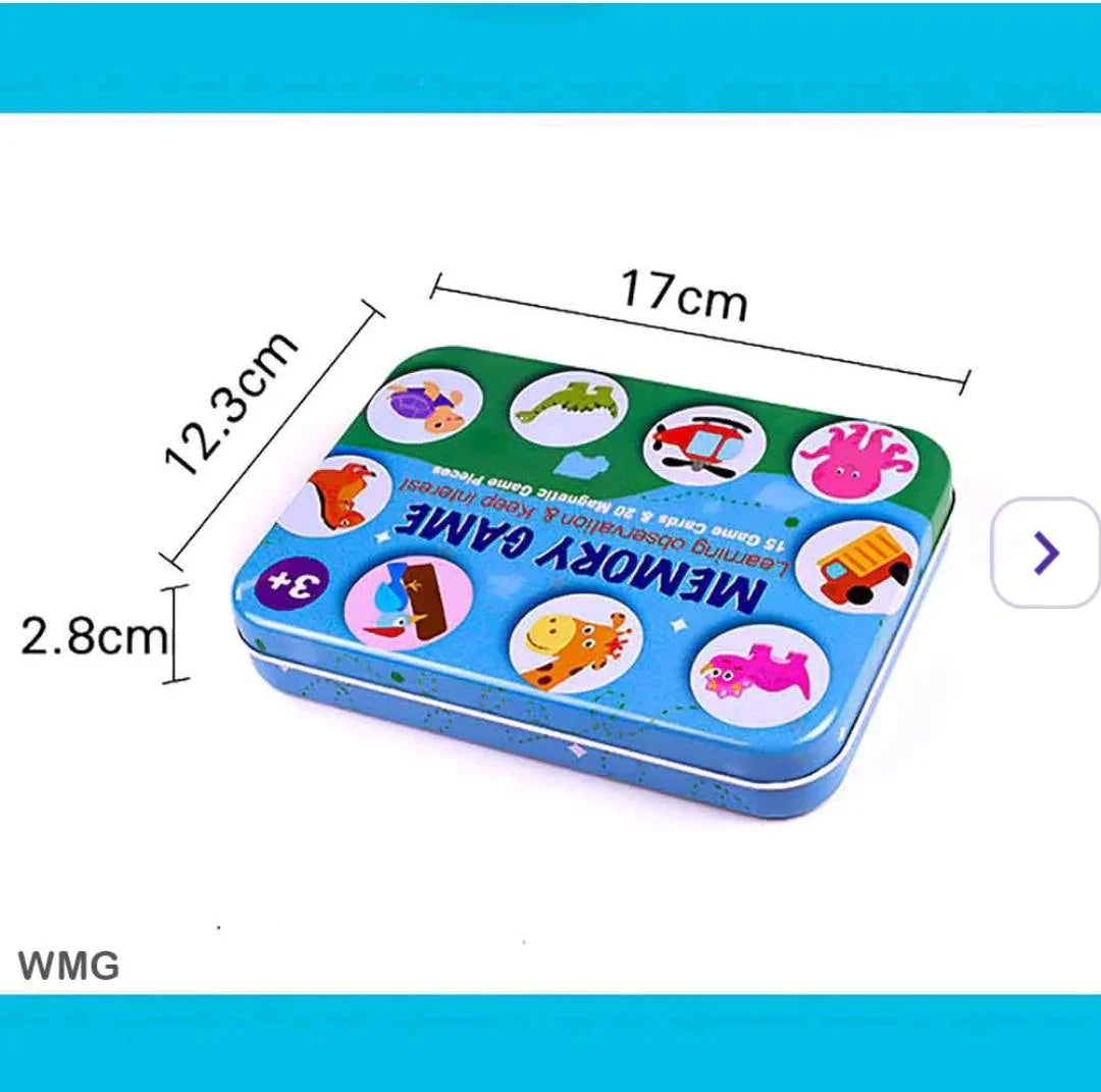Wt Memory Game Tin Box (184)