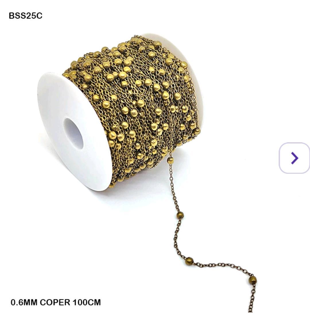Bss25C Chain 0.6Mm Coper 100Cm