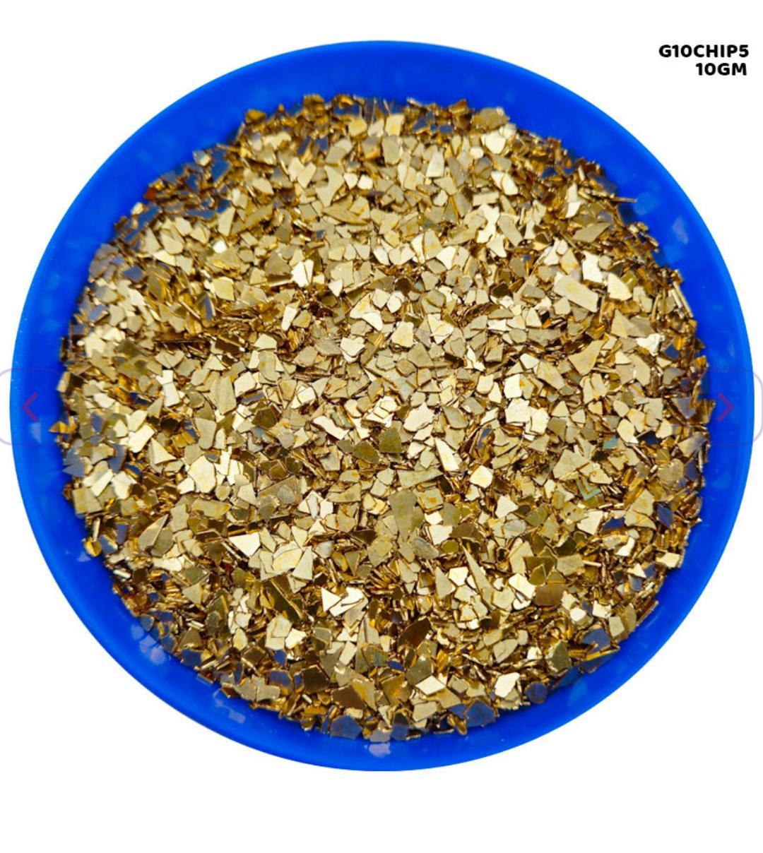 G10Chip5 Glass Chips 10Gm