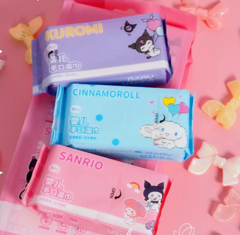 Cute Baby Soft Wipes – 1 Pack (8 Wipes per Pack)
